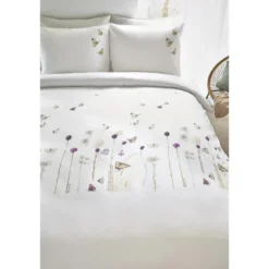 Marjolein Bastin dekbedovertrek Papilio - wit - 240x200/220 cm