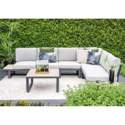 Masone lounge hoekbank - L-vorm - Garden Impressions