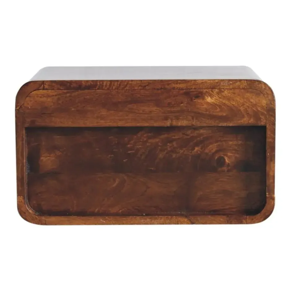 Massief Houten Vloeiende Eiken Sidetable