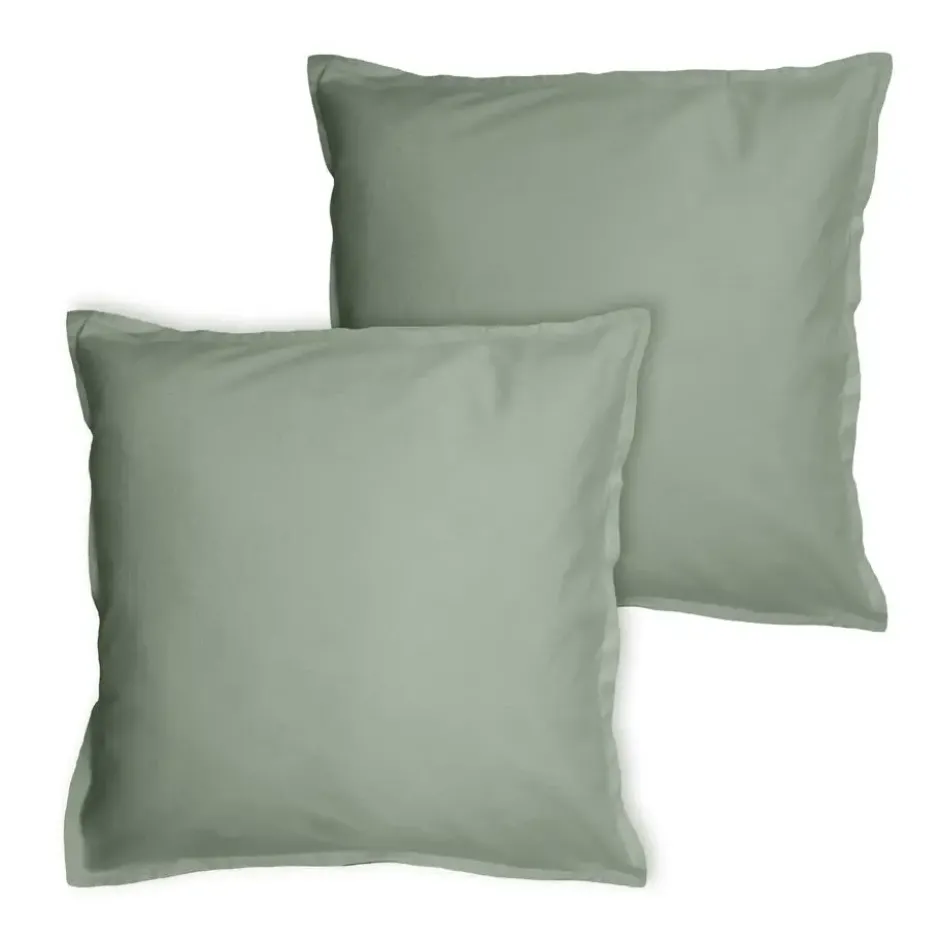 Matt & Rose Dekbedovertrek Mosgroen - 240 x 220 + 2x 65 x 65cm - Gewassen katoen