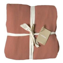 Matt & Rose Dekbedovertrek Terracotta - 200 x 200 + (2x)65 x 65 cm