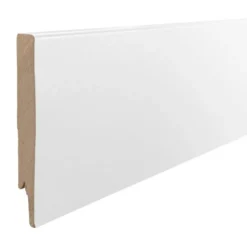 MDF plint - wit - 240x1,4x12 cm