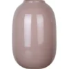Mega Collections Bloemenvaas - taupe - glas - D17 x H25 cm