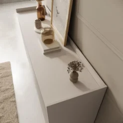 Meubella - Asty - Dressoir - Beige - 150x41x92 cm