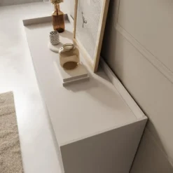 Meubella - Asty - Dressoir - Beige - 126x41x92 cm