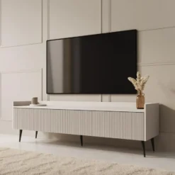 Meubella - Asty - TV-Meubel - Beige - 150 cm