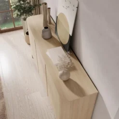 Meubella - Barbados - Dressoir - Eiken - 168x39x84 cm