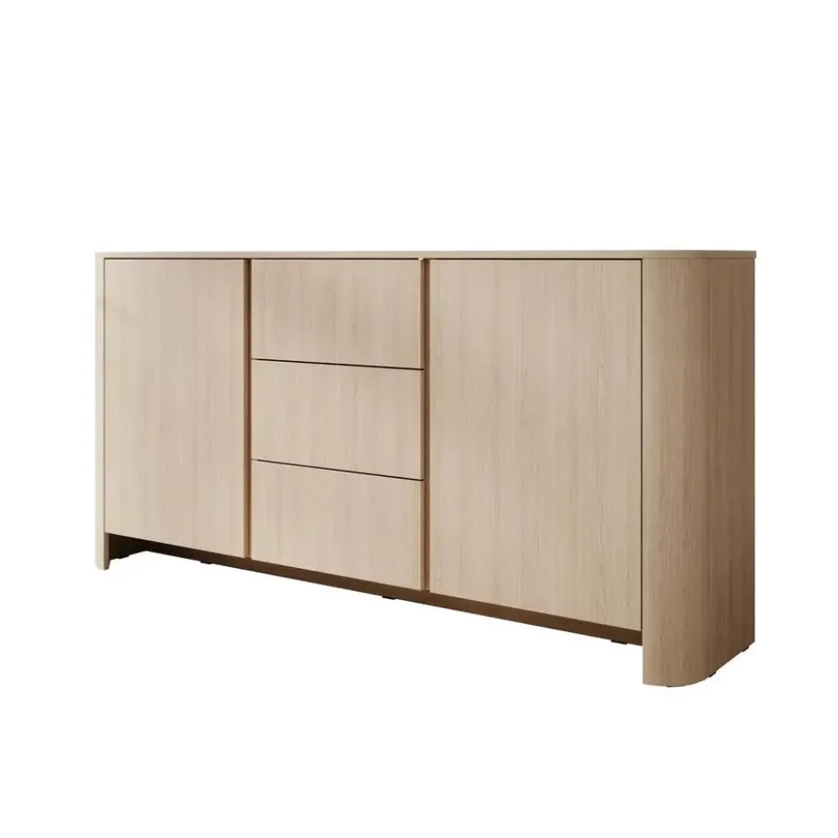 Meubella - Barbados - Dressoir - Eiken - 168x39x84 cm