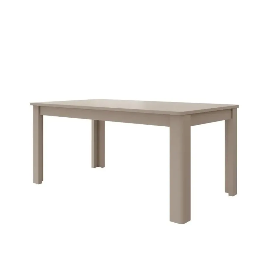 Meubella - Bijou - Eetkamertafel - Beige - 160x90x73 cm