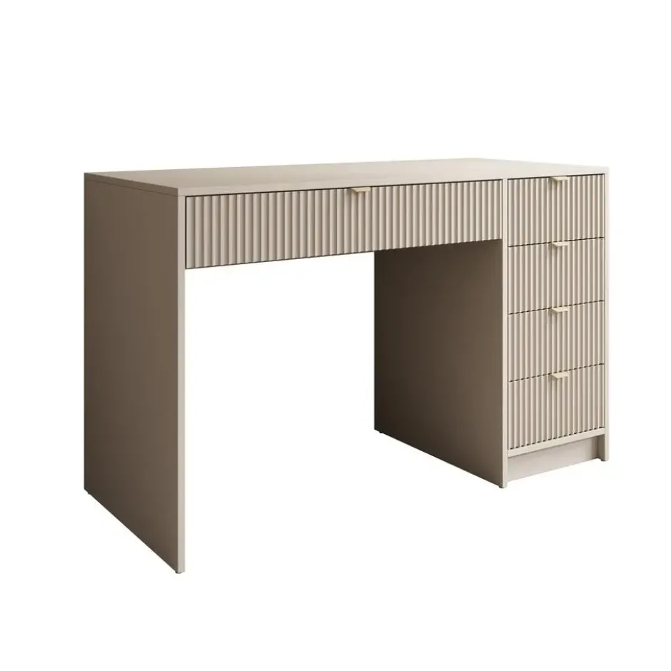 Meubella - Bureau Tavares - Beige - 120 cm