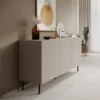 Meubella - Dressoir Alex - Beige - 156 cm