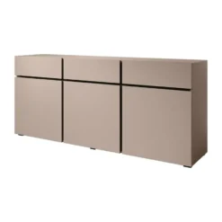 Meubella - Dressoir Cainan - Beige - 180 cm