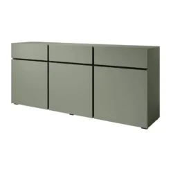Meubella - Dressoir Cainan - Groen - 180 cm