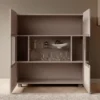Meubella - Dressoir Calgary - Beige - 100 cm