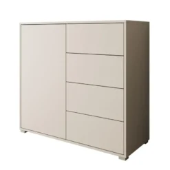Meubella - Dressoir Gideon - Beige - 100 cm
