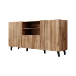 Meubella - Dressoir Vintar - Eiken - 150 cm