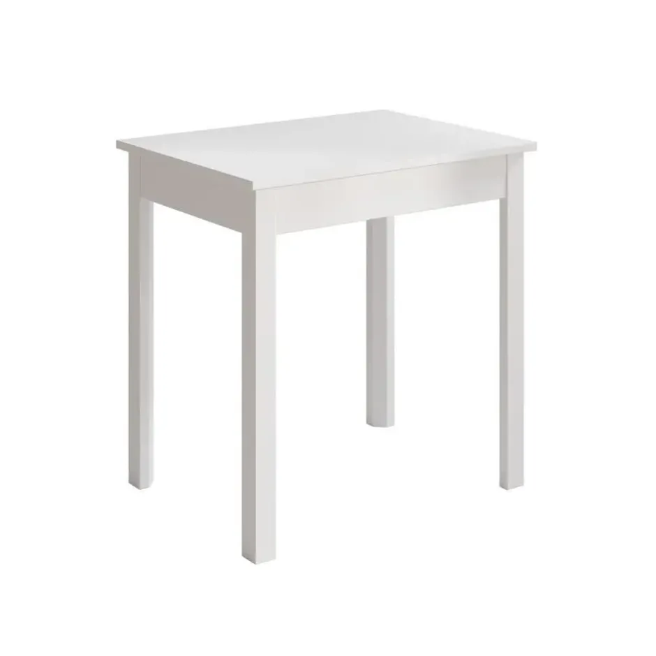 Meubella - Eetkamertafel Steve - Wit - 75 cm