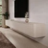 Meubella - Fermano - TV-Meubel - Beige - 300x31x30 cm