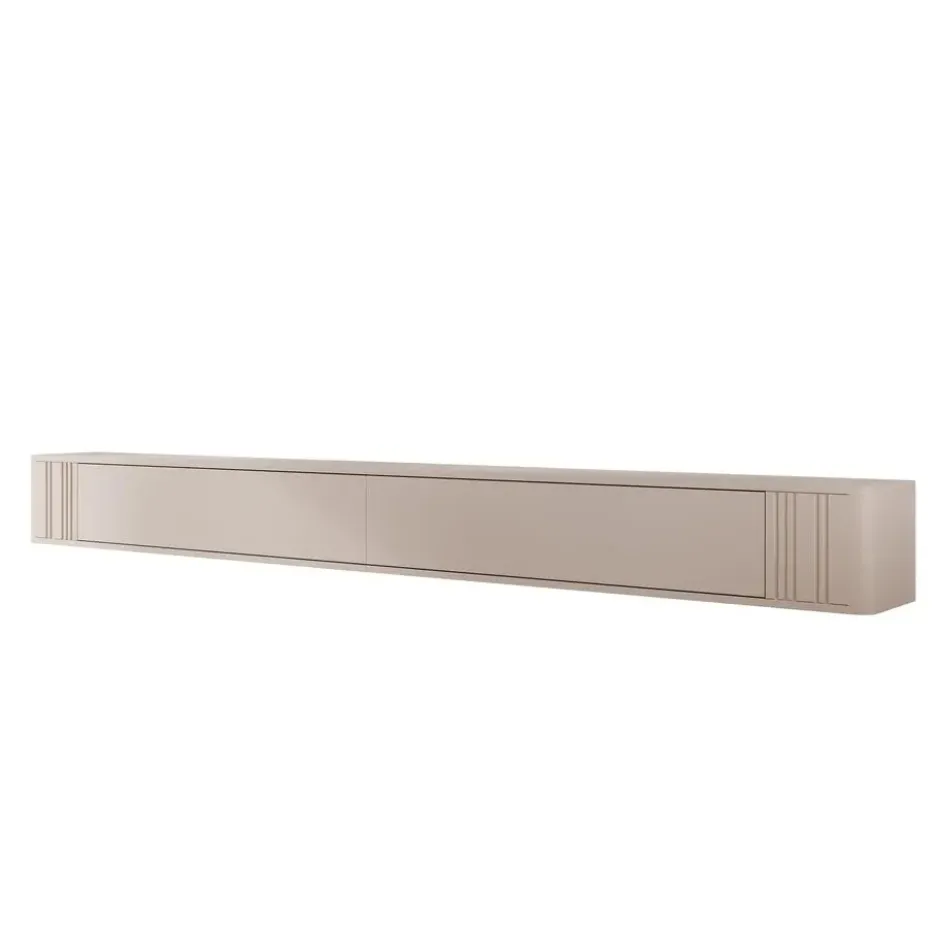 Meubella - Fermano - TV-Meubel - Beige - 300x31x30 cm