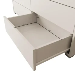Meubella - Gideon - Ladekast 8 lades - Beige - 120x41x93 cm