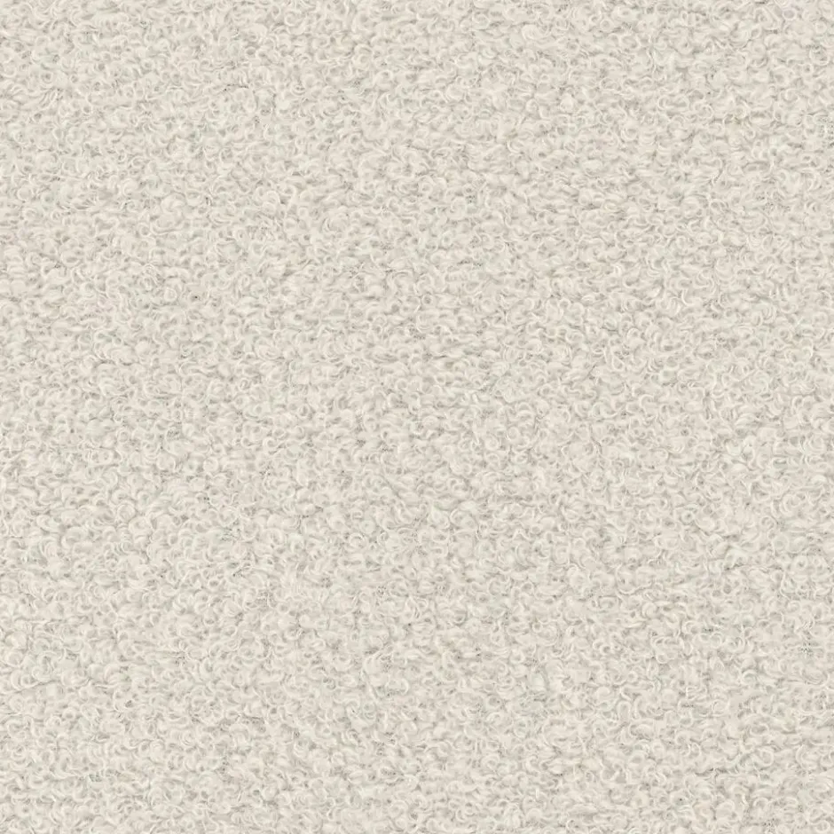 Meubella - Hoekbank Caesar - Beige - Teddy Boucle stof - Links