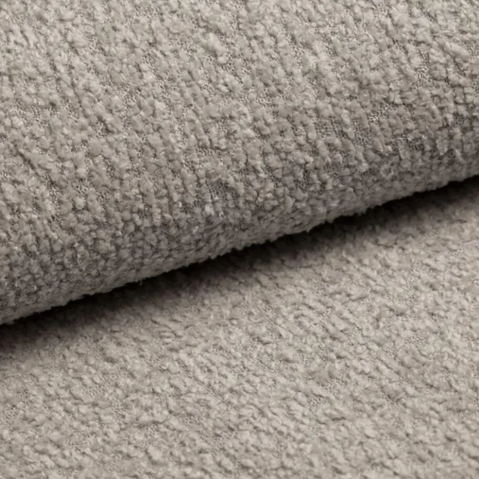 Meubella - Hoekbank Monet - Beige - Teddystof - Boucle - Links