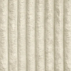 Meubella - Hoekbank Monet XL - Beige - Fluffy ribstof - Links