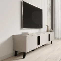 Meubella - Hydra - TV-Meubel - Beige - 180 cm