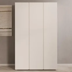 Meubella - Kledingkast Brussel - Wit - 111 cm