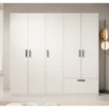 Meubella - Kledingkast Lillian - Wit - 225 cm