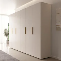 Meubella - Kledingkast Marquesa - Beige - 300 cm