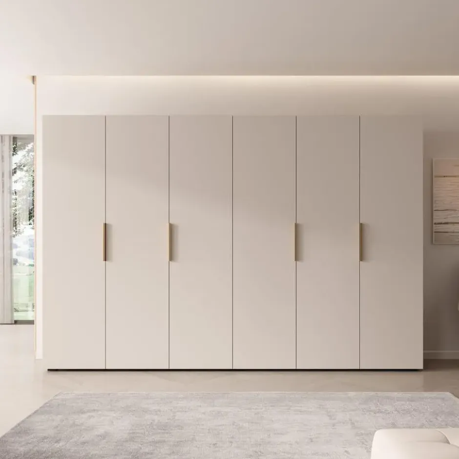 Meubella - Kledingkast Marquesa - Beige - 300 cm