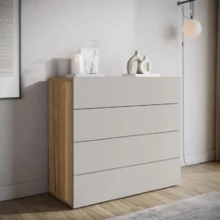 Meubella - Ladekast Innocent - Beige - 100 cm