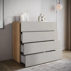 Meubella - Ladekast Innocent - Beige - 100 cm