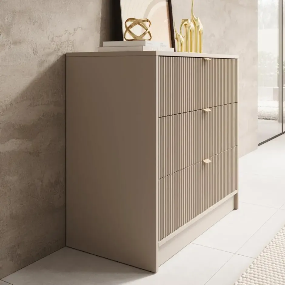Meubella - Ladekast Tavares - Beige - 80 cm