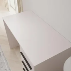 Meubella - Montalo - Bureau - Beige - 120x60x75 cm