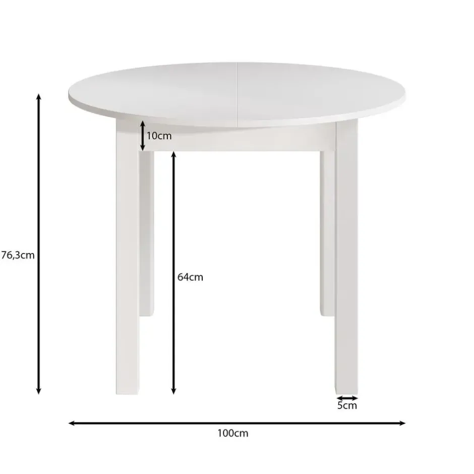 Meubella - South - Eetkamertafel - Eiken