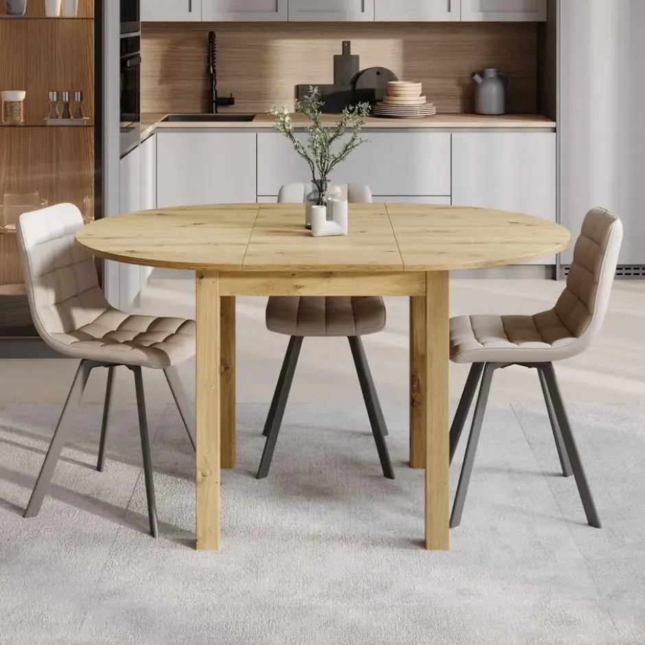 Meubella - South - Eetkamertafel - Eiken