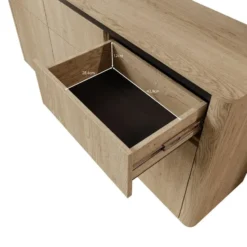 Meubella - Taywan - Dressoir - Eiken - 163x38x83 cm