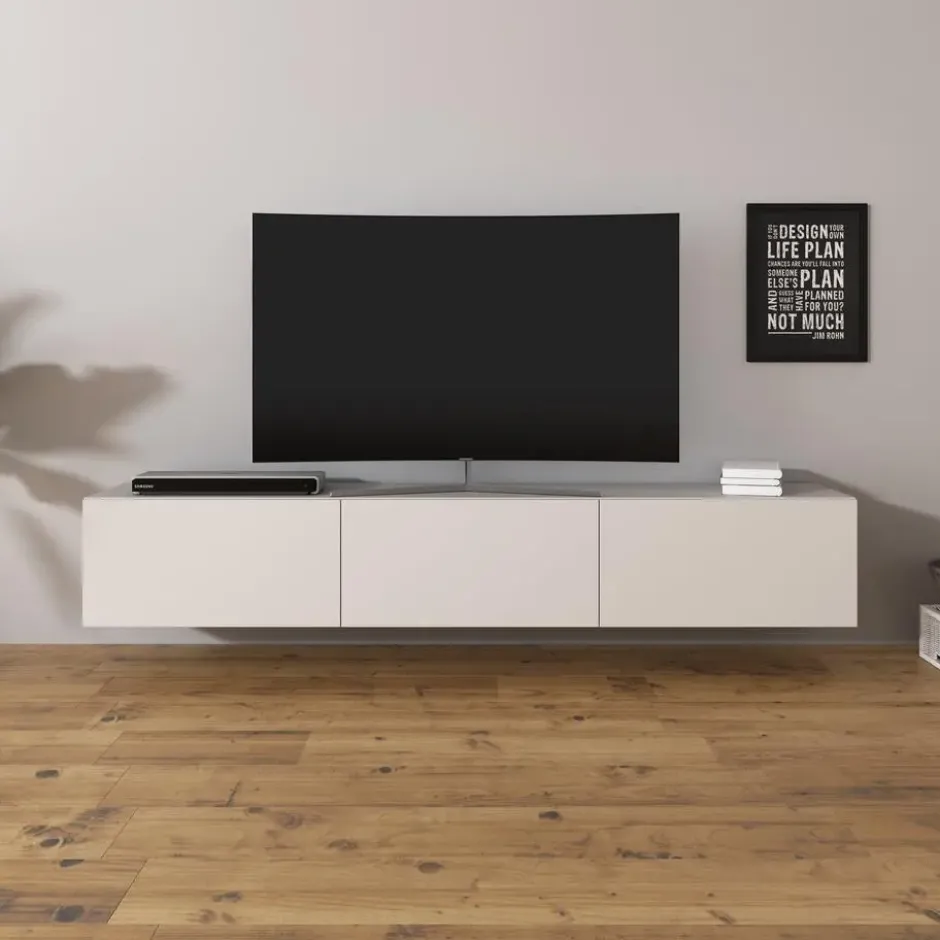 Meubella - TV-Meubel Bonzo - Beige - 180 cm