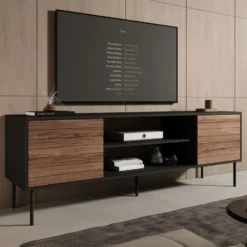 Meubella - TV-Meubel Cordoba - Eiken - 180 cm