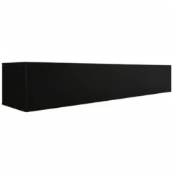 Meubella - TV-Meubel Flame XL - Mat Zwart - 180 cm