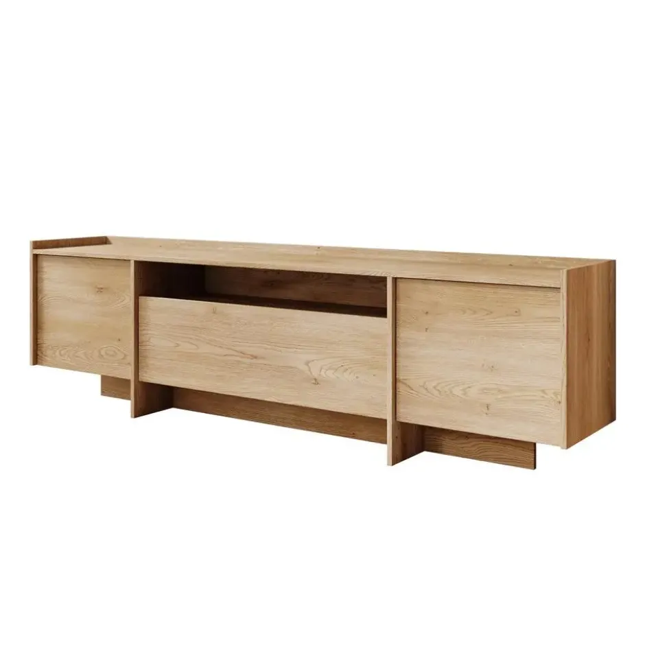 Meubella - TV-Meubel Jaxon - Eiken - 197 cm