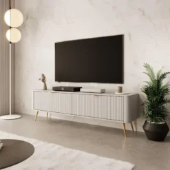 Meubella - TV-Meubel Lima - Beige - 163 cm