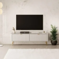 Meubella - TV-Meubel Lima - Beige - 163 cm