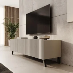 Meubella - TV-Meubel Pepinos 2 - Beige - 150 cm