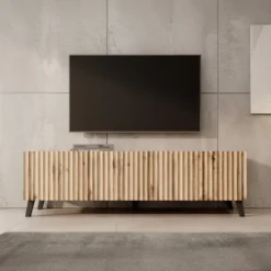 Meubella - TV-Meubel Pepinos 2 - Eiken - 150 cm