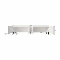 Meubella - TV-Meubel Pepinos 2 - Eiken - 200 cm