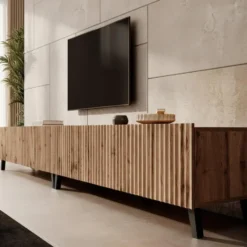 Meubella - TV-Meubel Pepinos 2 - Eiken - 300 cm