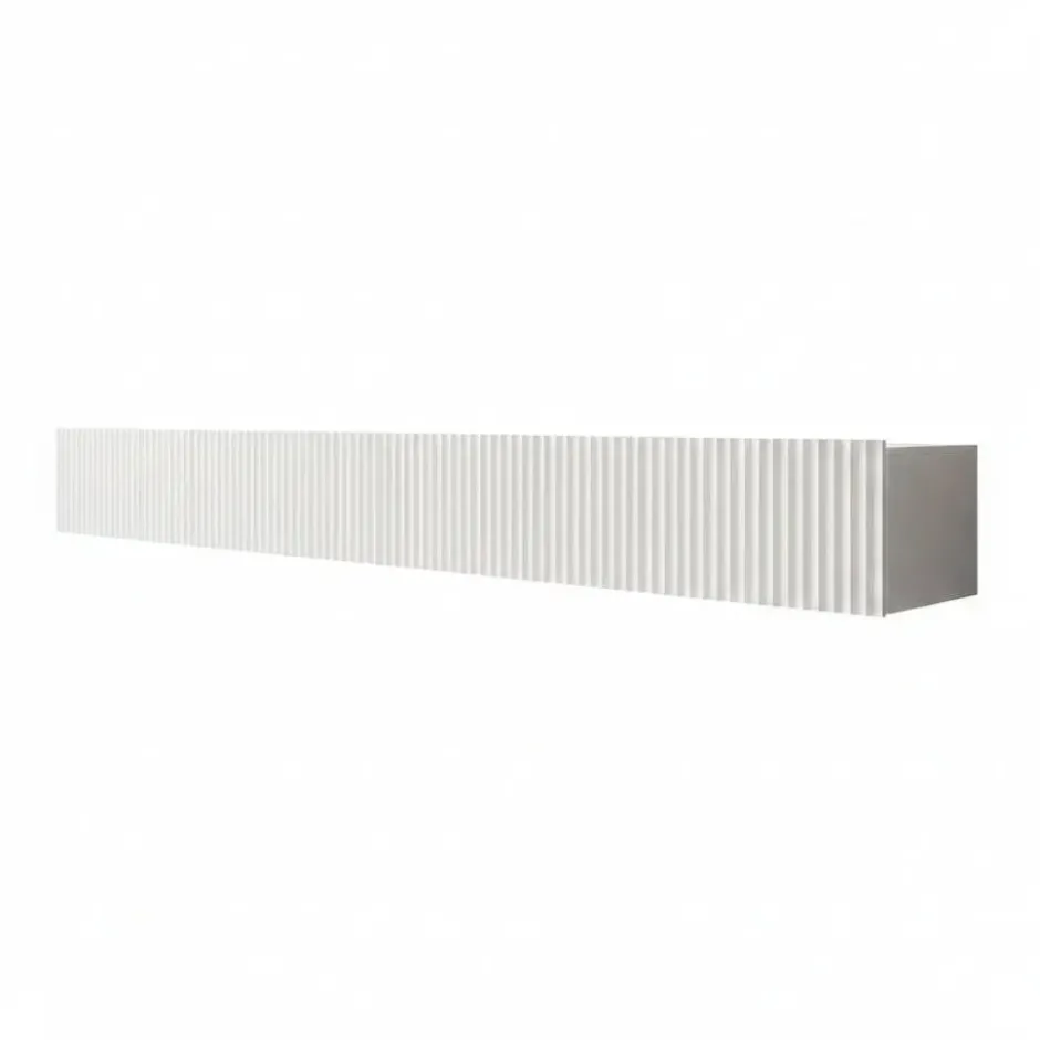 Meubella - TV-Meubel Pepinos - Wit - 300 cm